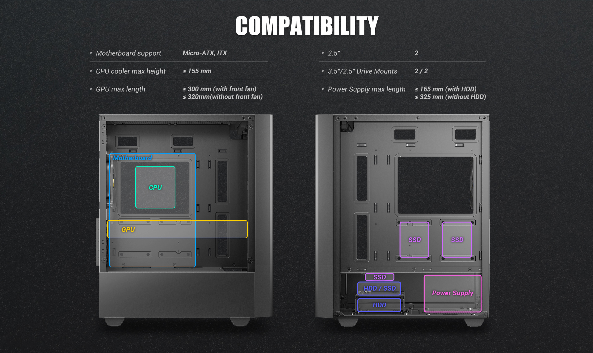 ANTEC NX Series NX500M Gaming Case